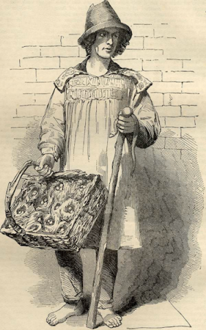 Street seller of Birds Nests 600