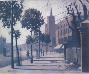 The Guardian Angels by Elwin Hawthorne shown at Lefevre Galleries in 1931 The Guardian Angels by Elwin Hawthorne shown at Lefevre Galleries in 1931