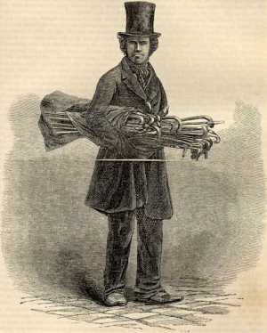 The Street seller of Walking sticks 600