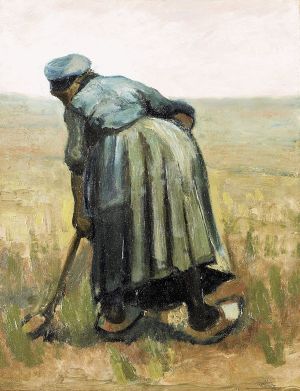 VG Peasant woman digging 600 VG Peasant woman digging 600